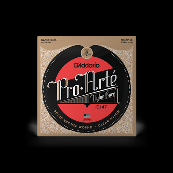 Struny D'Addario EJ47 Pro-Arte Nylon, 80/20 Bronze Normal Tension