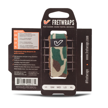 Opaska tłumiąca Gruv Gear Fretwraps Large moro