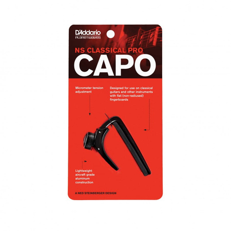 Kapodaster do gitary klasycznej D'Addario NS Classical Capo Pro (PW-CP-04)