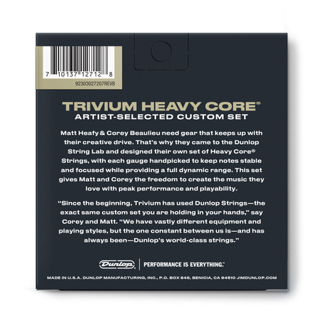 Struny Dunlop Trivium Heavy Core 7 string 10-63 (TVMN10563-7)