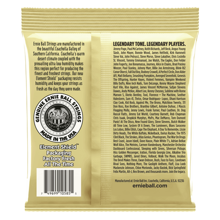 Struny Ernie Ball Earthwood Custom Light Acoustic  80/20 Bronze 11.5-54 (2007)