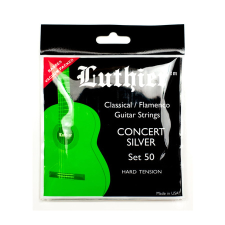 Struny Luthier Concert Silver Hard Tension Set 50