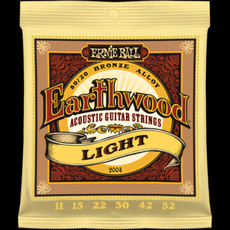 Struny Ernie Ball Earthwood Light Acoustic 80/20 Bronze 11-52 (2004)
