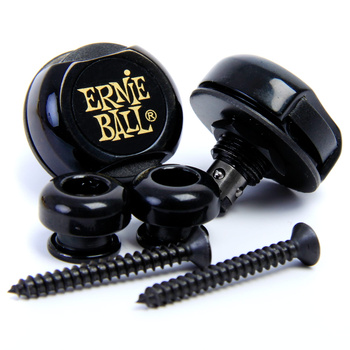Zaczep paska czarny Ernie Ball Strap Lock (4601)