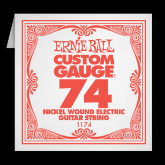 Struna .074 owijana Ernie Ball Nickel Wound Electric (1174)
