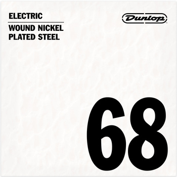 Struna Dunlop Nickel-Plated Electric Guitar Single String .068 DEN68