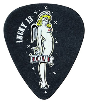 Kostka gitarowa Dunlop Lucky Thirteen Love Girl .60mm