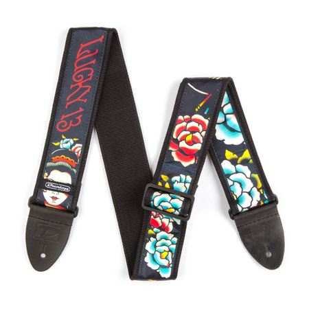 Pasek do gitary Dunlop Lucky 13 Geisha D38-38GS