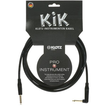 Kabel instrumentalny KLOTZ KIKA kątowy-prosty 6m