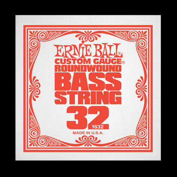 Struna .032 do gitary basowej Ernie Ball Bass Roundwound 1632