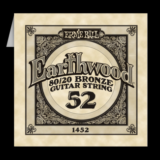 Struna .052 owijana Ernie Ball Earthwood 80/20 Bronze Acoustic (1452)