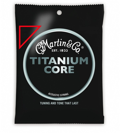 Struna E1 Martin Acoustic Titanium Core .012 (41M12SST)