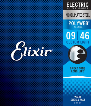 Struny Elixir PolyWeb 9-46 Custom Light (12025)
