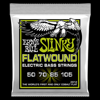 Struny Ernie Ball Regular Slinky Cobalt Flatwound Bass 50-105 (2812)