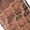 Pasek do gitary skórzany RICHTER Raw II Contour Croc Natural