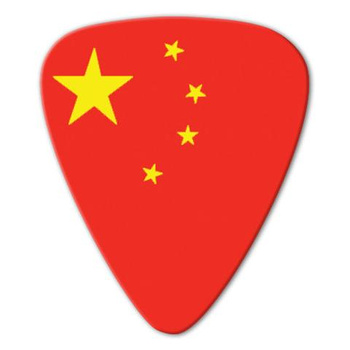 Kostka gitarowa Grover Allman World Flags China .80mm