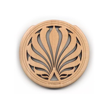 Zatyczka do otworu rezonansowego LuteHole z drewna klonowego 100mm #15