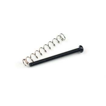Śrubka czarna 2,5 x 30 mm ze sprężynką do montażu przystawek typu humbucker GuitarTECH
