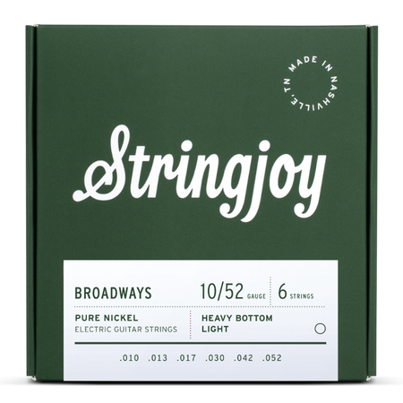 Struny do gitary elektrycznej Stringjoy BROADWAYS 10-52 (BR1052)