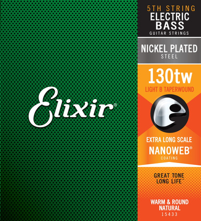 Struna Elixir NanoWeb .130XL TW basowa B-6 Medium (15433)
