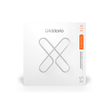 Struny D'Addario XS Coated Phosphor Bronze Extra Light 10-47