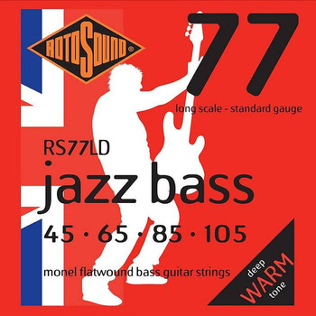 Struny Rotosound Jazz Bass Monel Flatwound 45-105 (RS77LD)