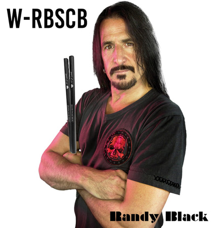 Pałki perkusyjne hikorowe Wincent Randy Black Signature W-RBSCB