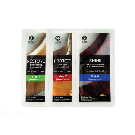 Zestaw do pielęgnacji gitary D'Addario Express Guitar Polish Packs