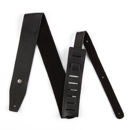 Pasek do gitary skórzany Dunlop BMF08BK