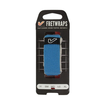Opaska tłumiąca Gruv Gear Fretwraps Large niebieska