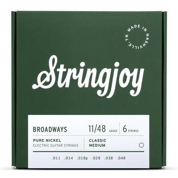 Struny do gitary elektrycznej Stringjoy BROADWAYS 11-48 (BR1148)