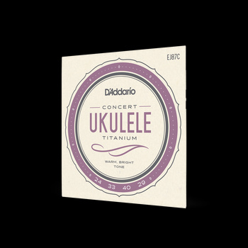 Struny D'Addario Titanium do ukulele koncertowego EJ87C