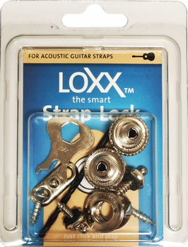 Zaczepy paska Strap Lock LOXX Music Box Acoustic Nickel
