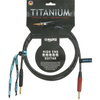 Kabel instrumentalny KLOTZ Titanium Silent Plug 4,5m