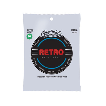 Struny Martin Retro Monel Custom Extra Light 10-47 MM10