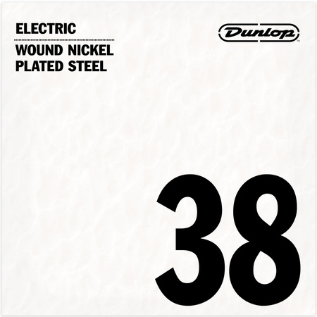 Struna Dunlop Nickel-Plated Electric Guitar Single String .038 DEN38