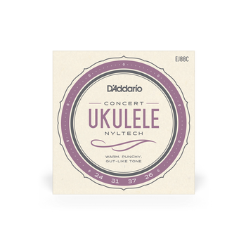 Struny do ukulele koncertowego D'Addario Nyltech EJ88C