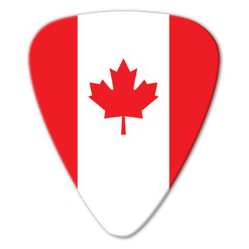 Kostka gitarowa Grover Allman World Flags Canada .80mm