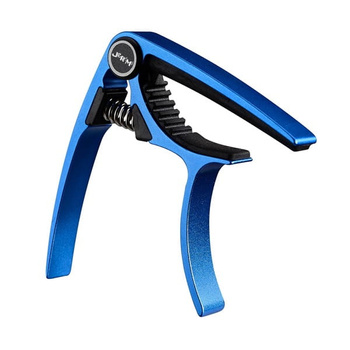 Kapodaster aluminiowy sprężynowy do gitary klasycznej niebieski C100