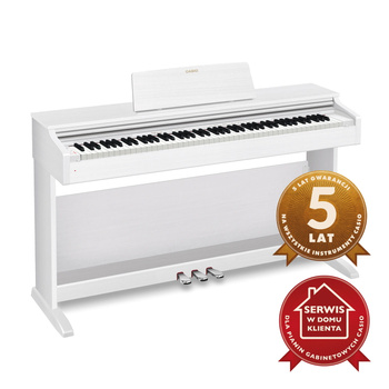 Pianino cyfrowe CASIO AP-270 białe (5 lat gwarancji)