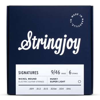 Struny do gitary elektrycznej Stringjoy SIGNATURES 9-46 (HSK9)