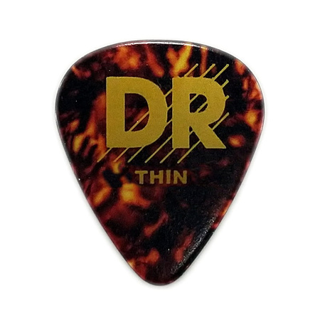 Kostka gitarowa DR Celluloid Tortoise Thin