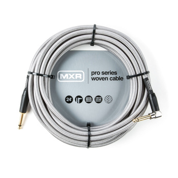 Kabel instrumentalny kątowy Dunlop Pro Series Woven 7.3m