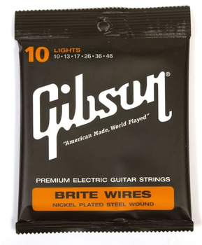Struny Gibson Brite Wires 10-46 (SEG-700L)