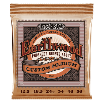 Struny Ernie Ball Earthwood Phosphor Bronze 12.5-56 (2143)