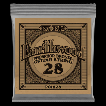 Struna .028 owijana Ernie Ball Earthwood Phosphor Bronze Acoustic (1828)
