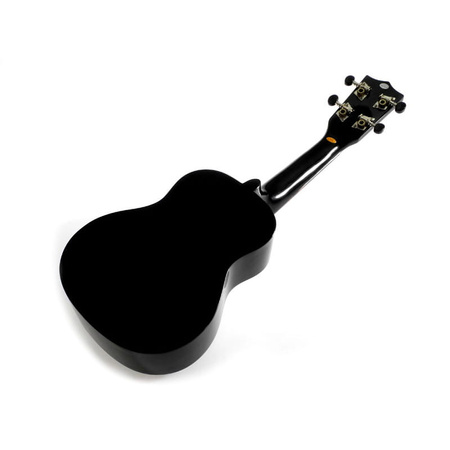 Ukulele koncertowe Koki'o czarne z pokrowcem U-LLI-BK-C