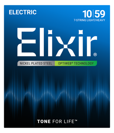 Struny Elixir OptiWeb 10-59 7-String Light/Heavy (19074)