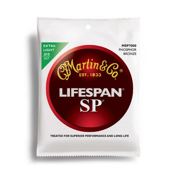 Struny Martin Acoustic Lifespan SP Phosphor Bronze Extra Light 10-47 MSP7000