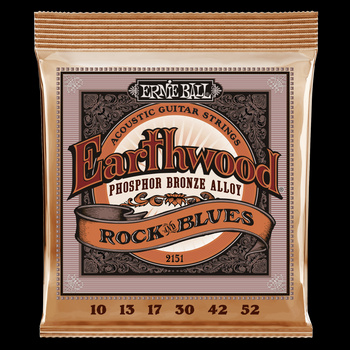 Struny Ernie Ball Earthwood Rock&Blues Phosphor Bronze 10-52 (2151)